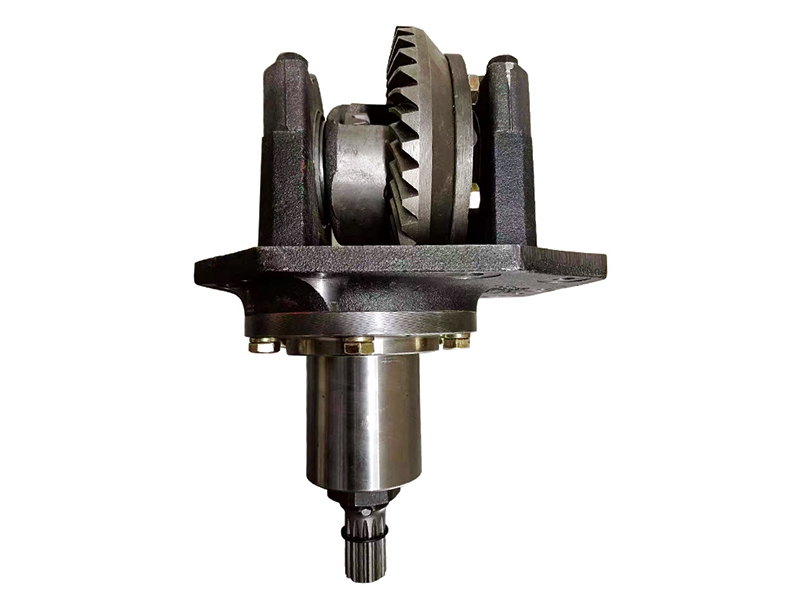 Front axle cone transmission assembly