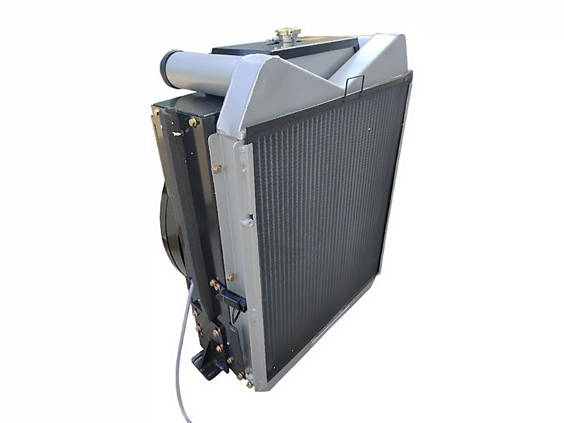 Six-cylinder water tank intercooler assembly