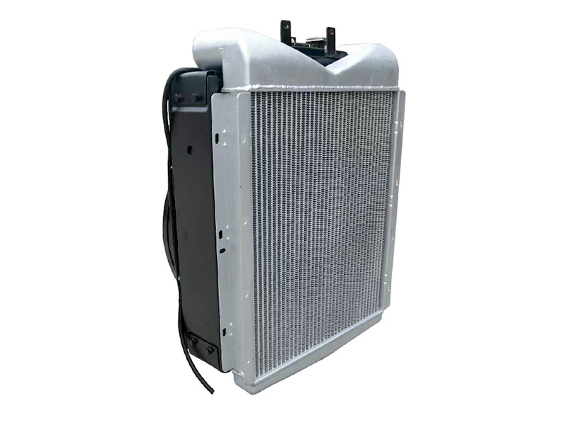 Four-cylinder water tank intercooler assembly