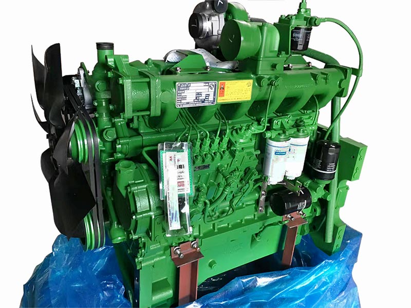 John Deere 200 HP engine assembly