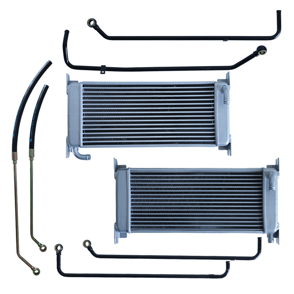 Water tank oil cooler