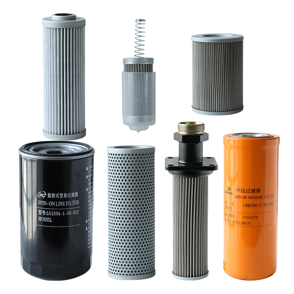 Hydraulic filter element