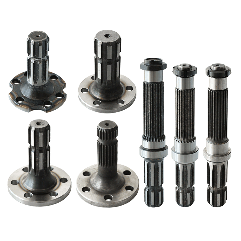 Power output shaft head